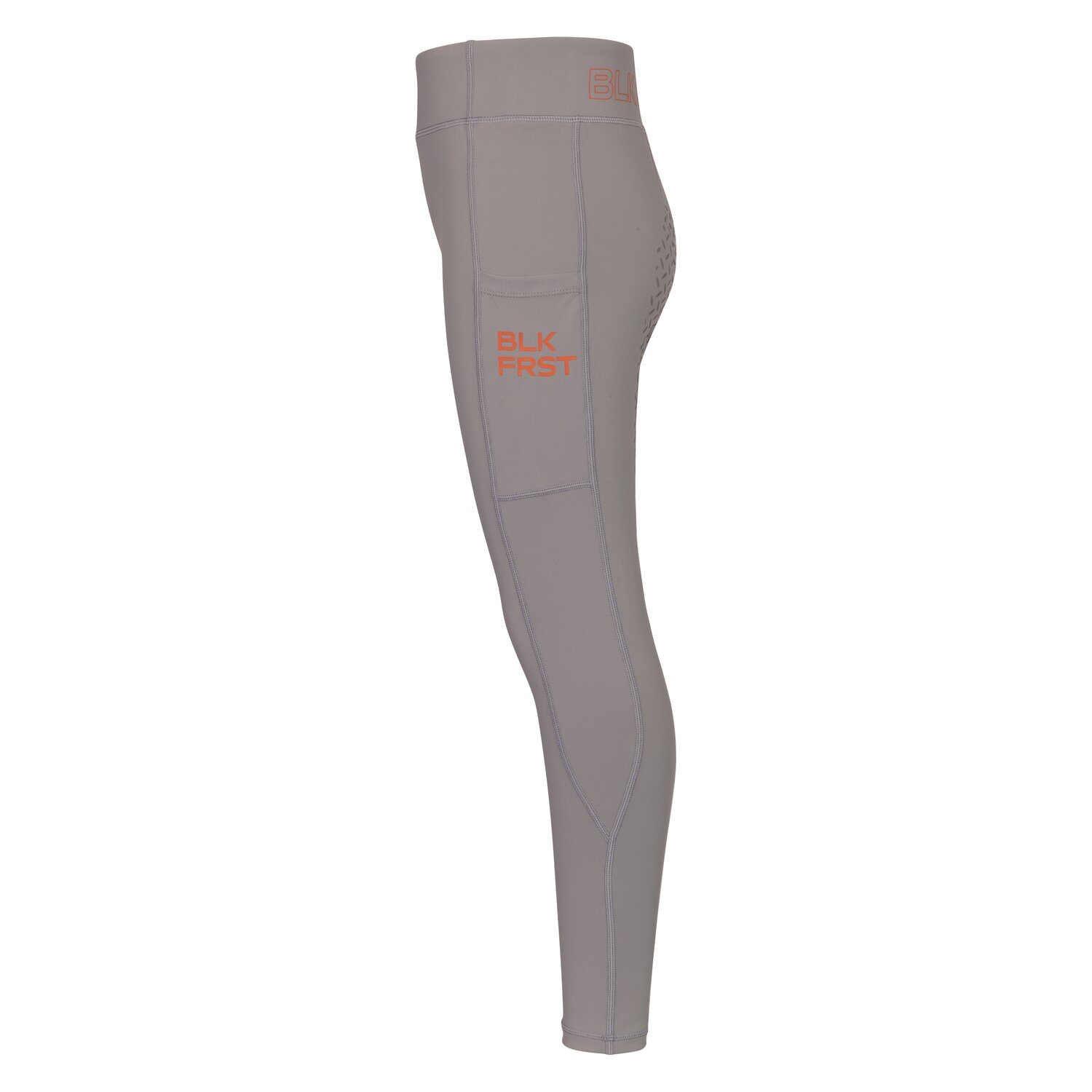 black forest kids Grip-Vollbesatz-Reitleggings  - steel grey
