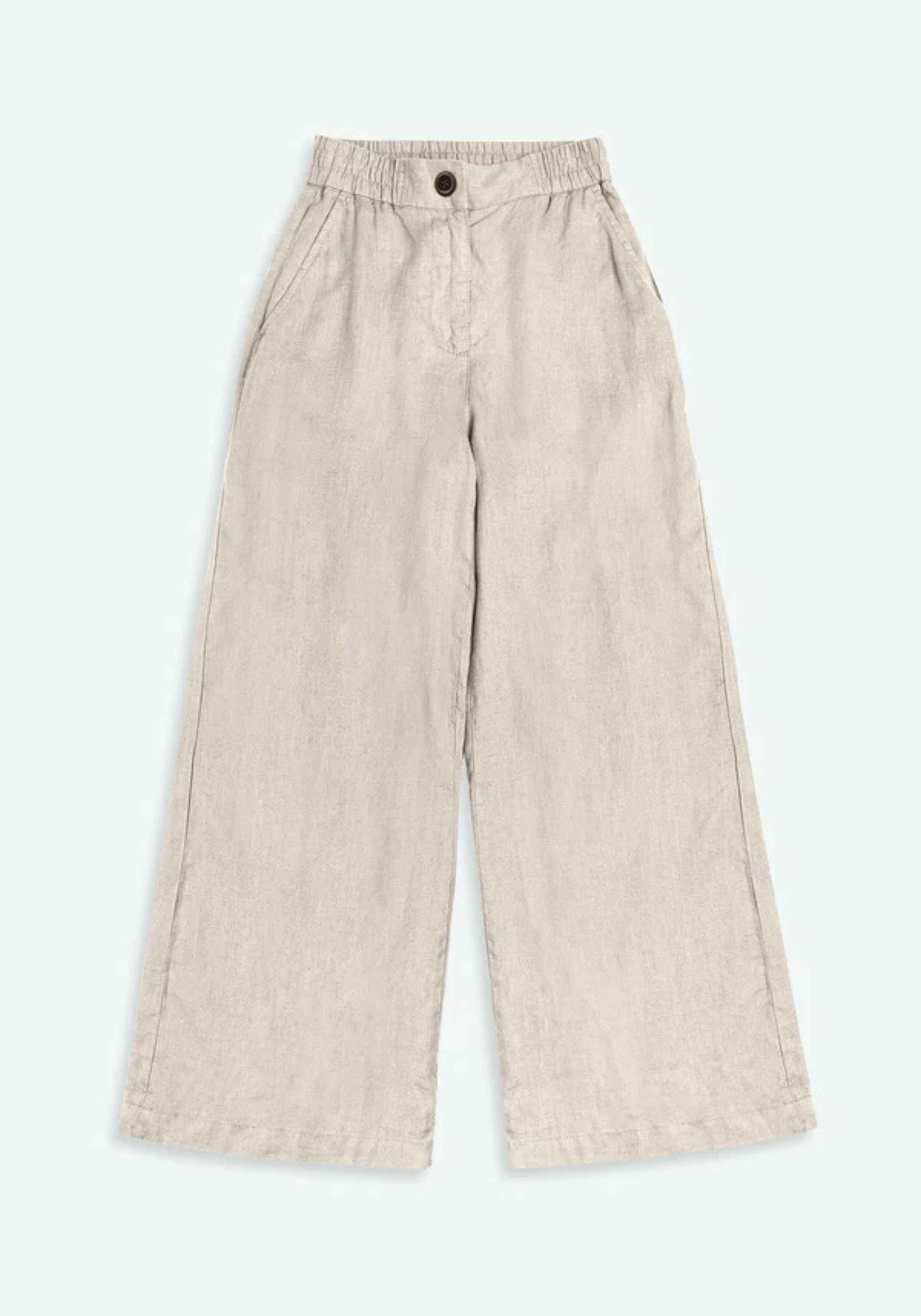 Kings Of Indigo Leinenhose Lilian Undyed Linen