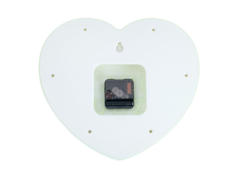 Wall Clock Heart Candy KA5985LB Soft blue