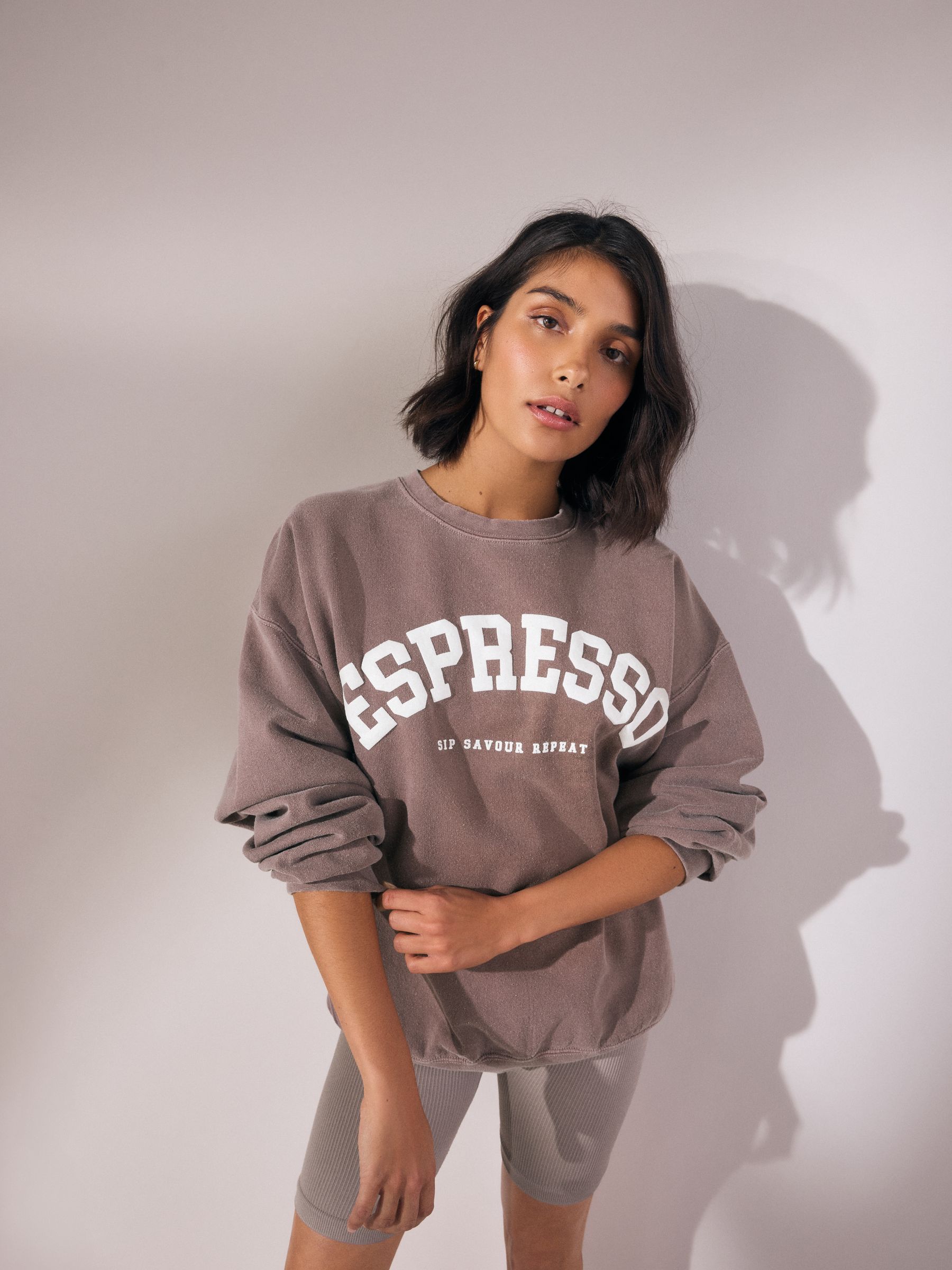 Chocolade Bruin espresso - Sweatshirt