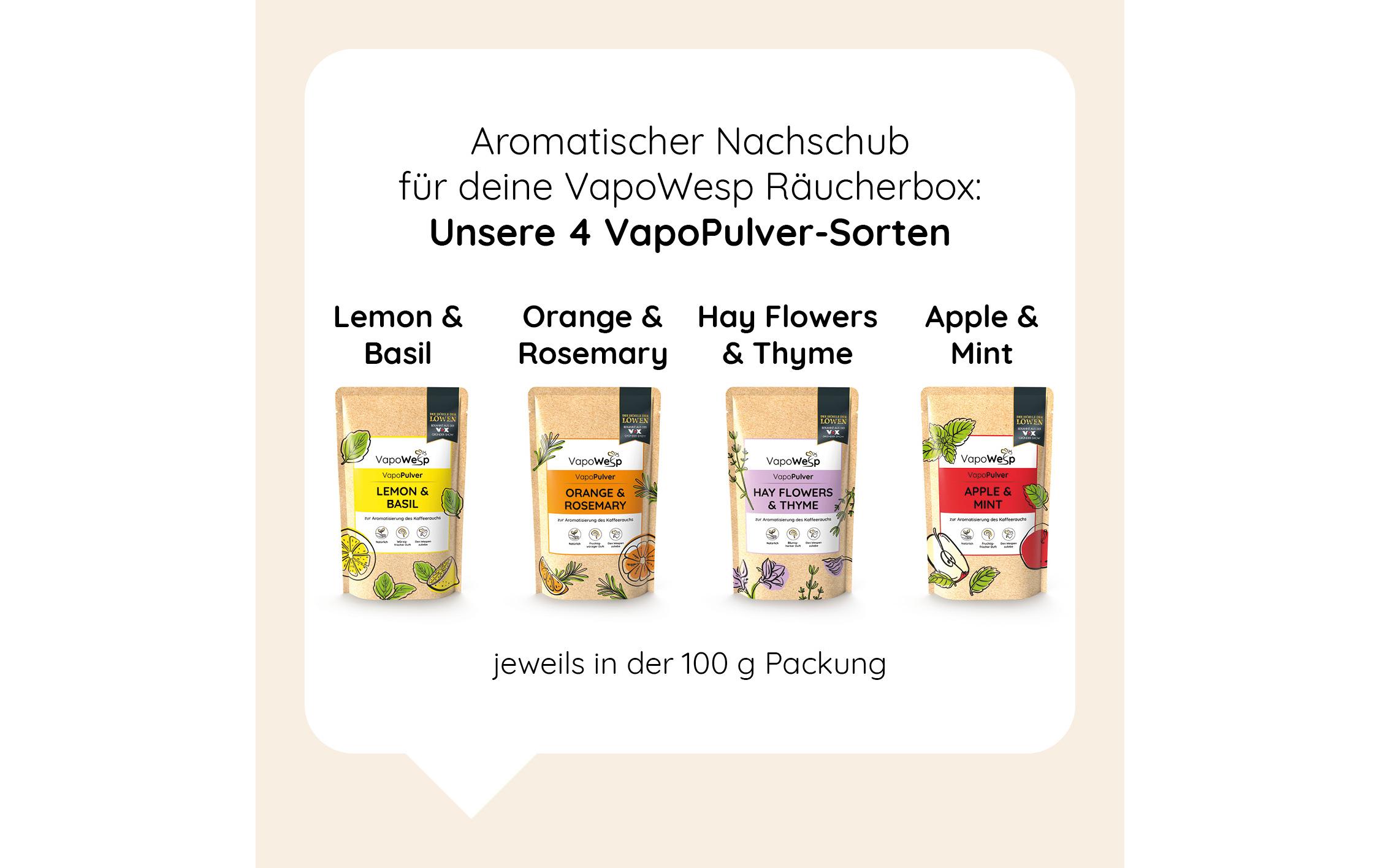 Räucherbox, HellbraunRäuchergerät zum Schutz gegen Wespen