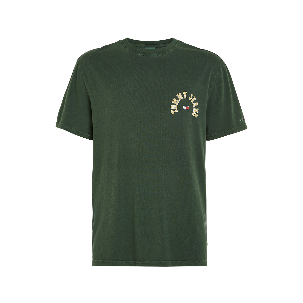 TOMMY JEANS<br>Camiseta com gola redonda e mangas curtas