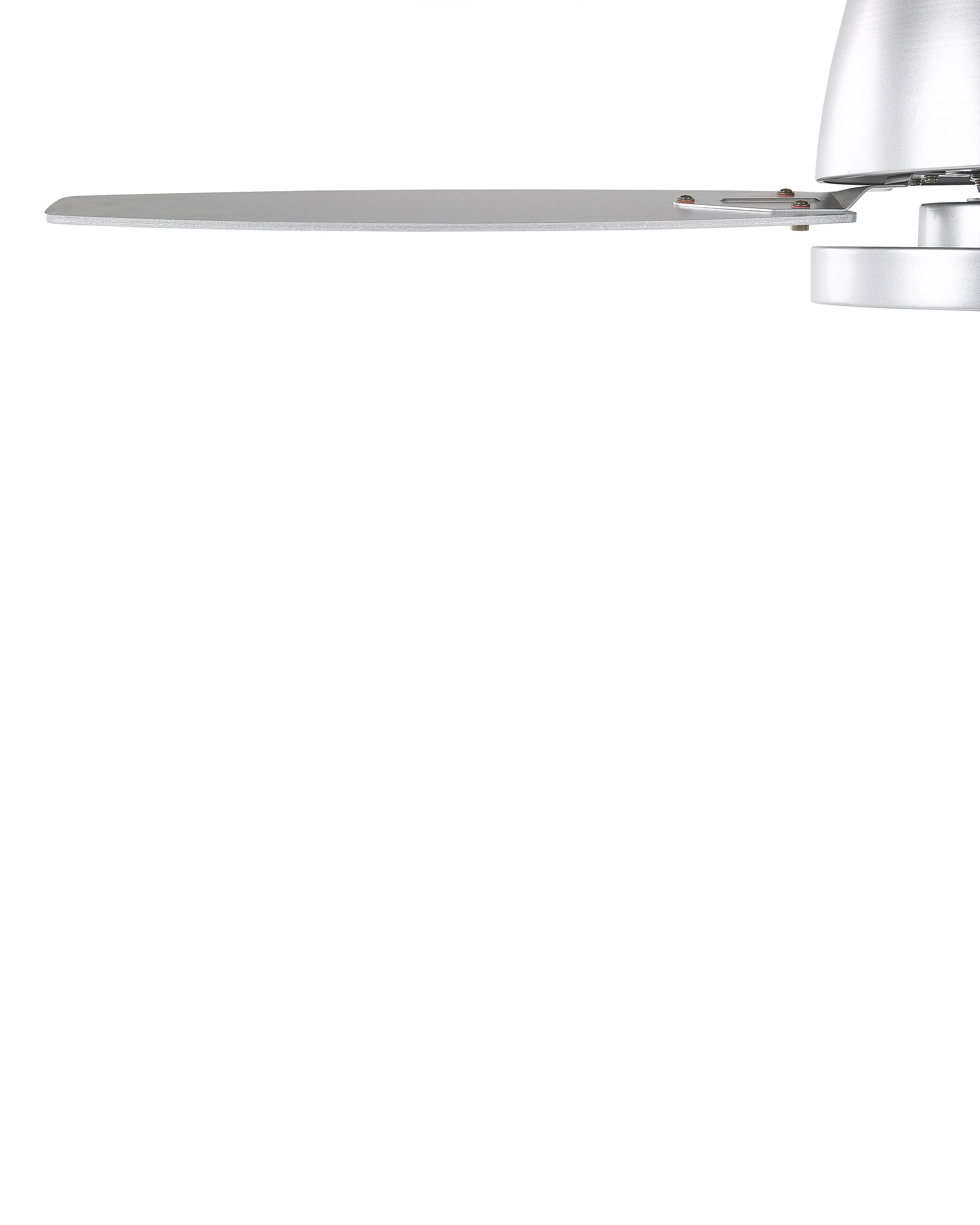 Plafondventilator met verlichting MLAVA met afstandsbediening LED Zilver