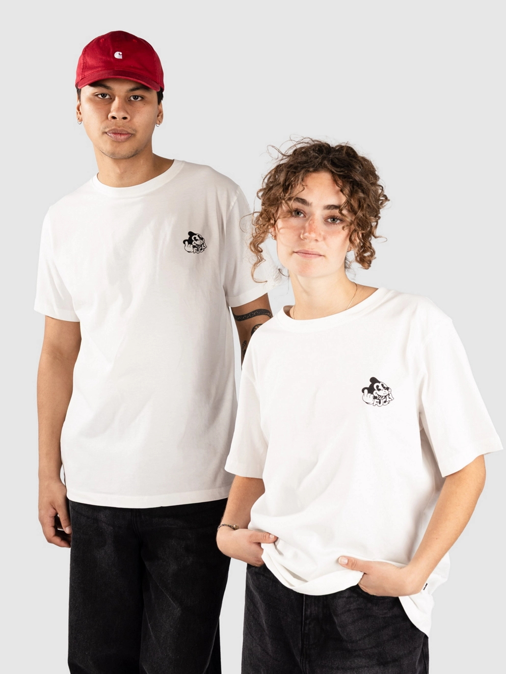 The Dudes Fucky Classic T-Shirt off white