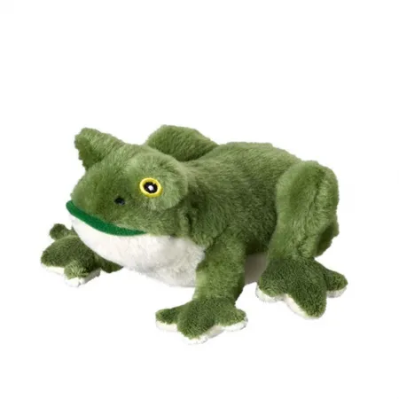 Bauer Frosch Kuscheltier aus softem Plüsch, 13 cm