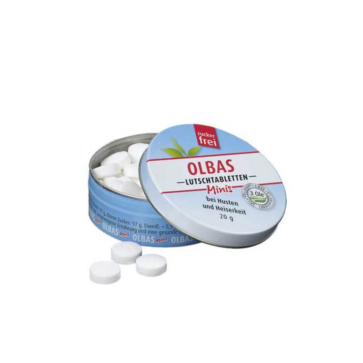 Olbas Minis Lutschtabletten zuckerfrei, 20 g