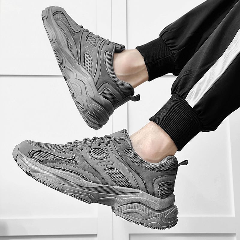 Tanzanite - Mesh Panel Veterschoenen