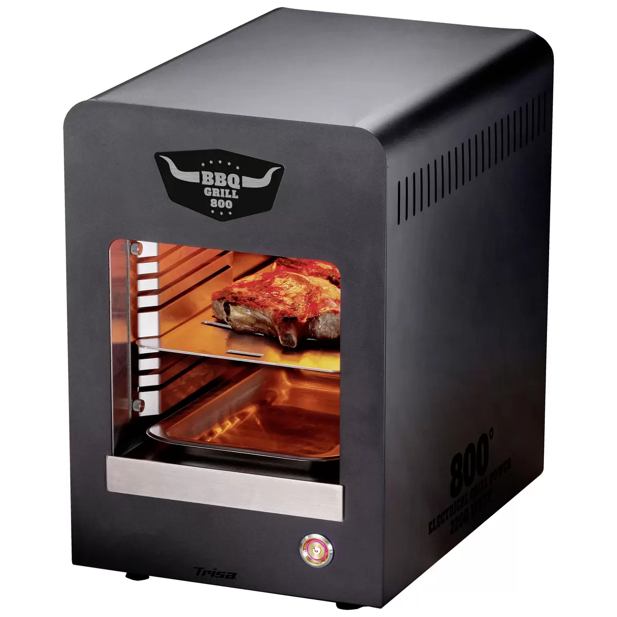 Elektrogrill Trisa BBQ Grill 800 Schwarz