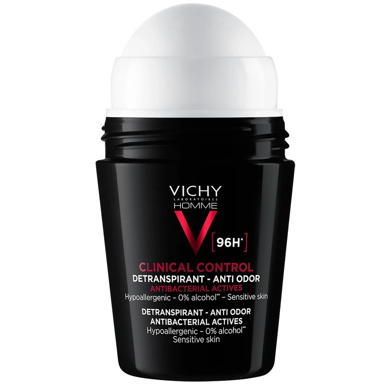 Vichy Homme Clinical Control 96H Roll-On Deodorant 50 ml