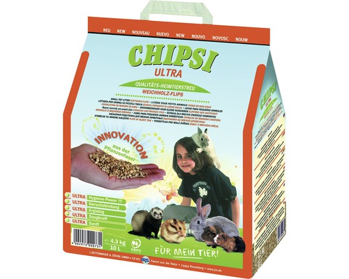 Knaagdierstrooisel JRS Chipsi Ultra 10 l