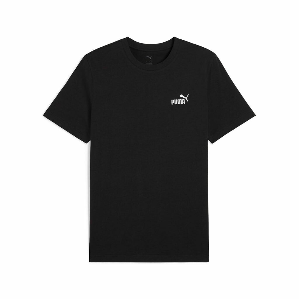 PUMA<br>Camiseta de manga curta, Essentiel, logo pequeno