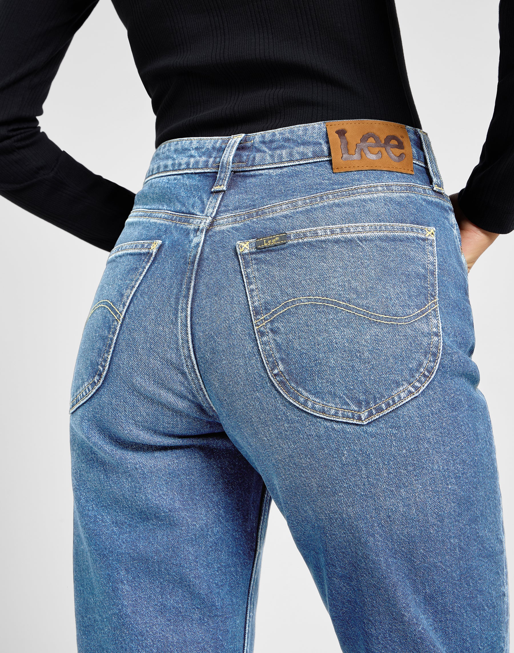 Lee  Carol striaght leg jeans - Classic Denim