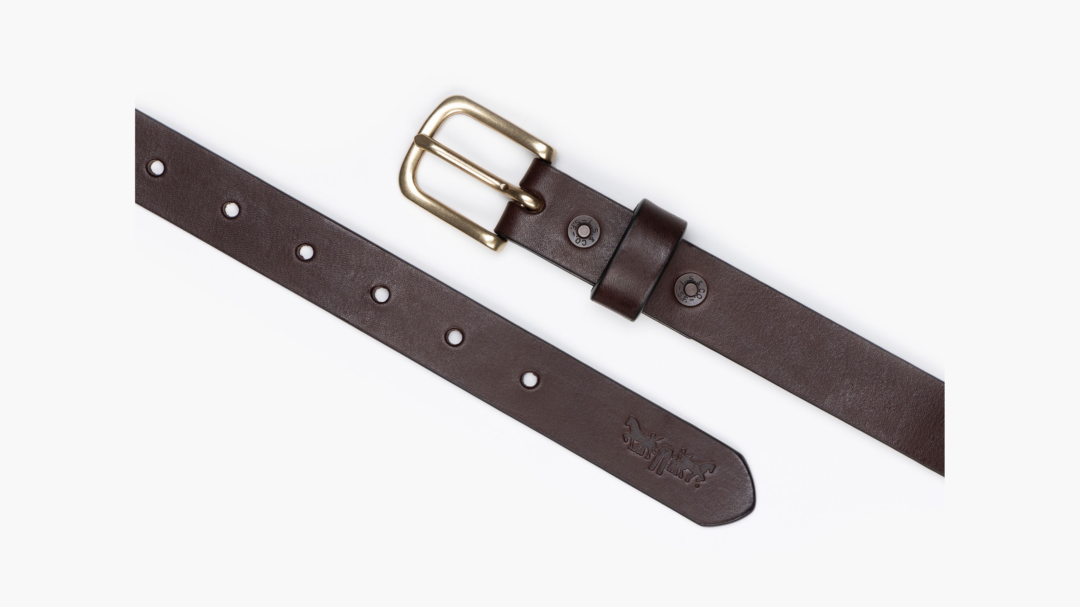 Ceinture Narrow - Brown - Marron