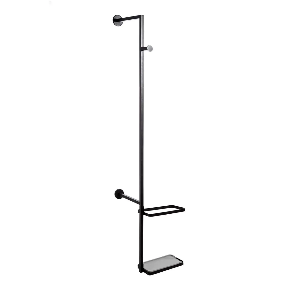 BigBuy Home Porte-Manteau Industriel - Noir