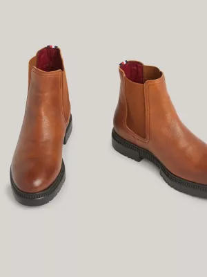 Botas de couro com solado tratorado TH Comfort, repelentes à água