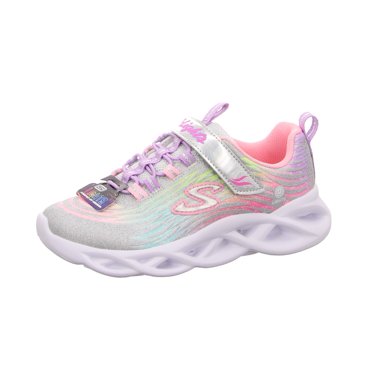 SKECHERS Sneaker gold/silber/bronce