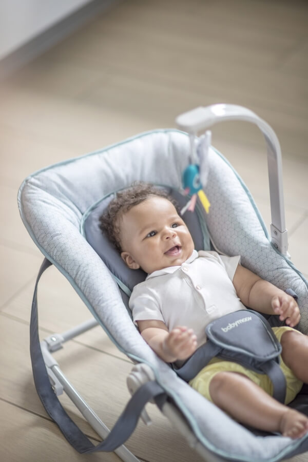 Babymoov GRAPHIC Baby-Wippe blue