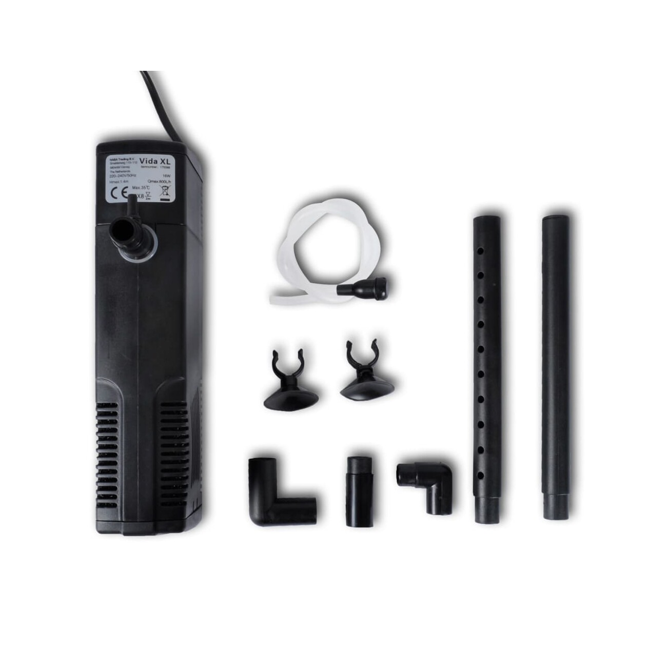 VidaXL Aquariumfilterpumpen 16 W