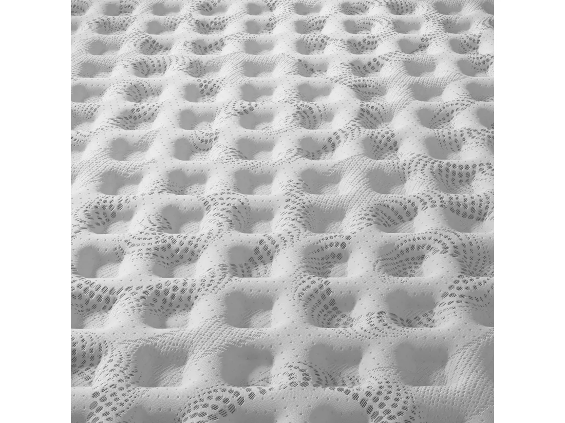 Ensemble Matelas + lit 140x190 cm avec tête de lit, ép. 30cm à mémoire de forme