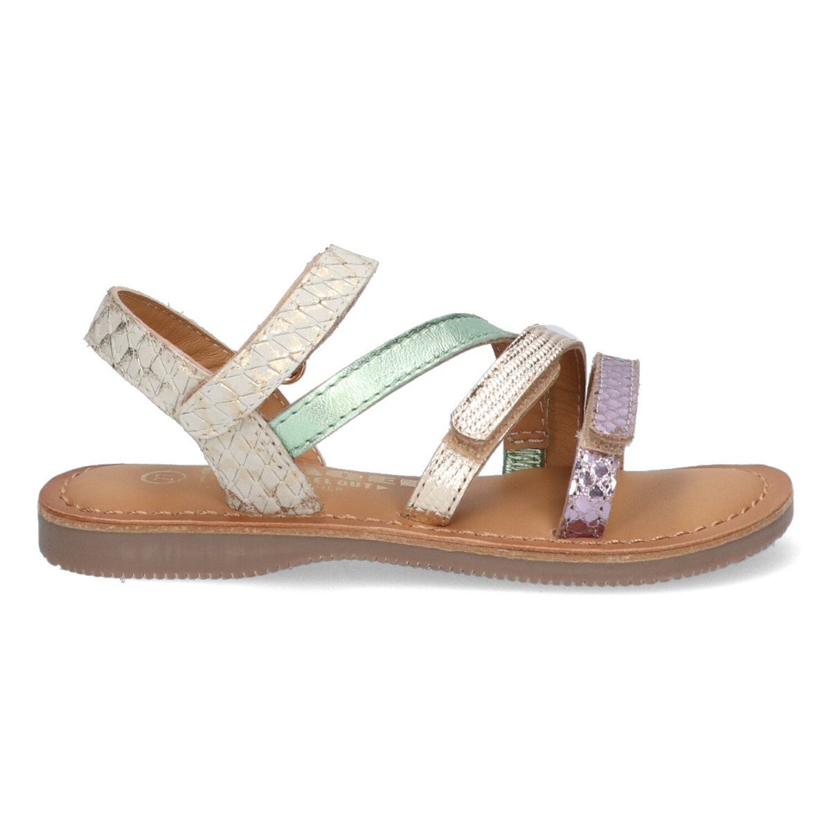Cassy Call - Sandalen Braqeez Groen