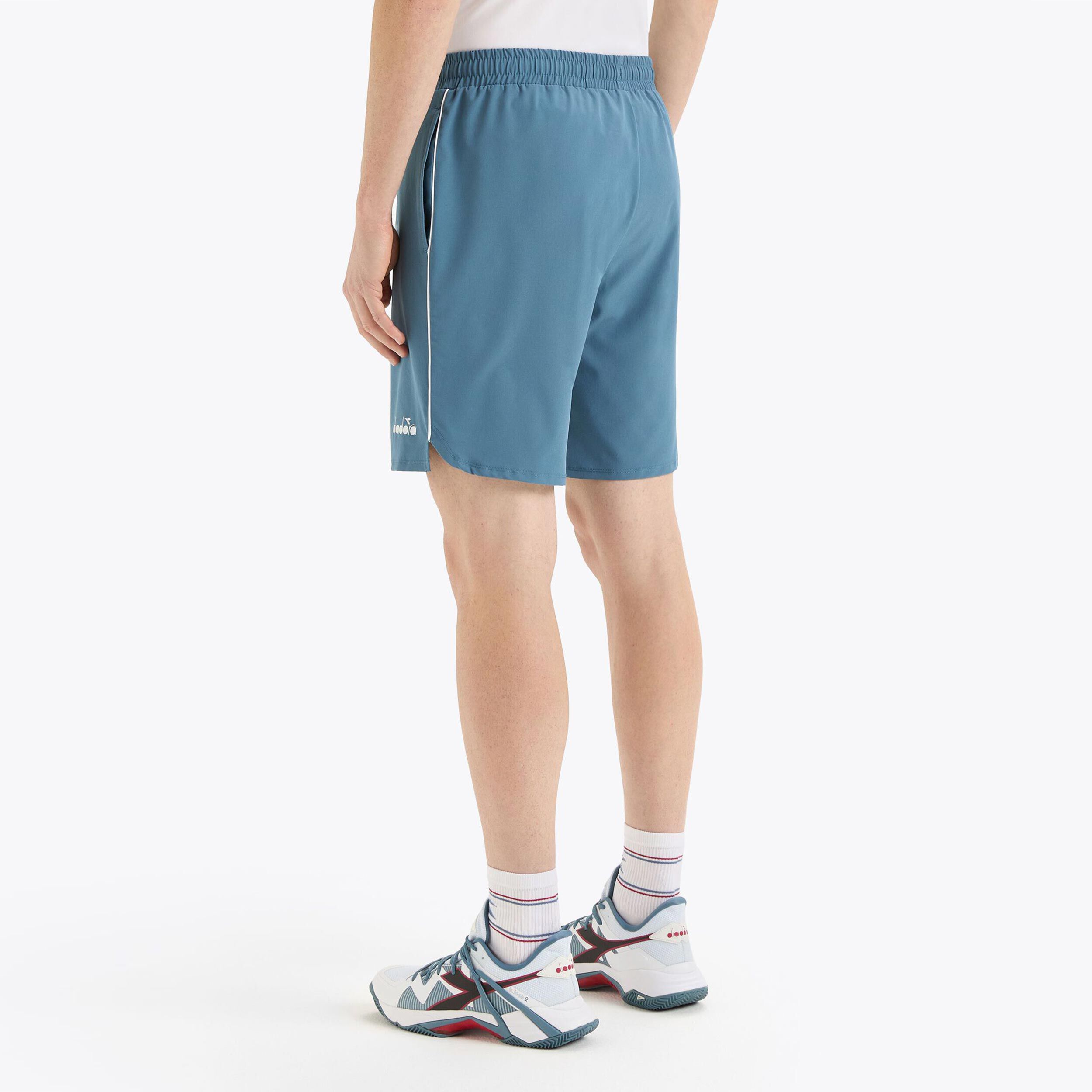 Diadora Core 9In Shorts Hommes - Bleu Petrol