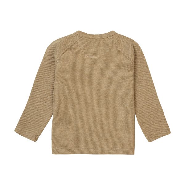 Noppies Rib Nanyuki Shirt Taupe Melange Mt. 44