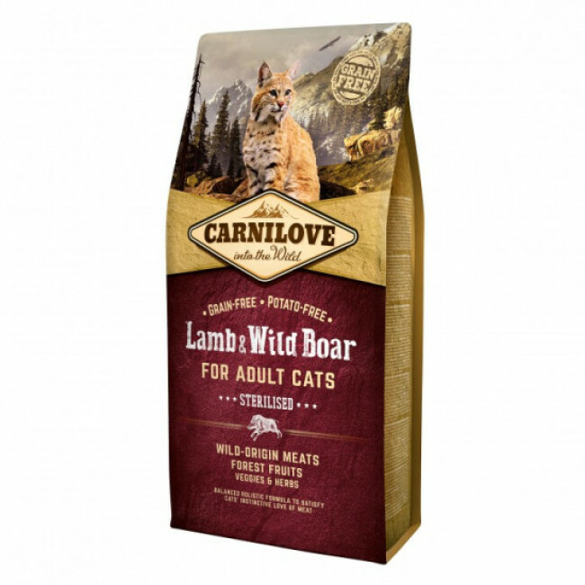 Carnilove chat stérilisé Agneau & Sanglier