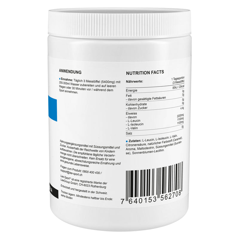 BCAA Aminosäure-Pulver