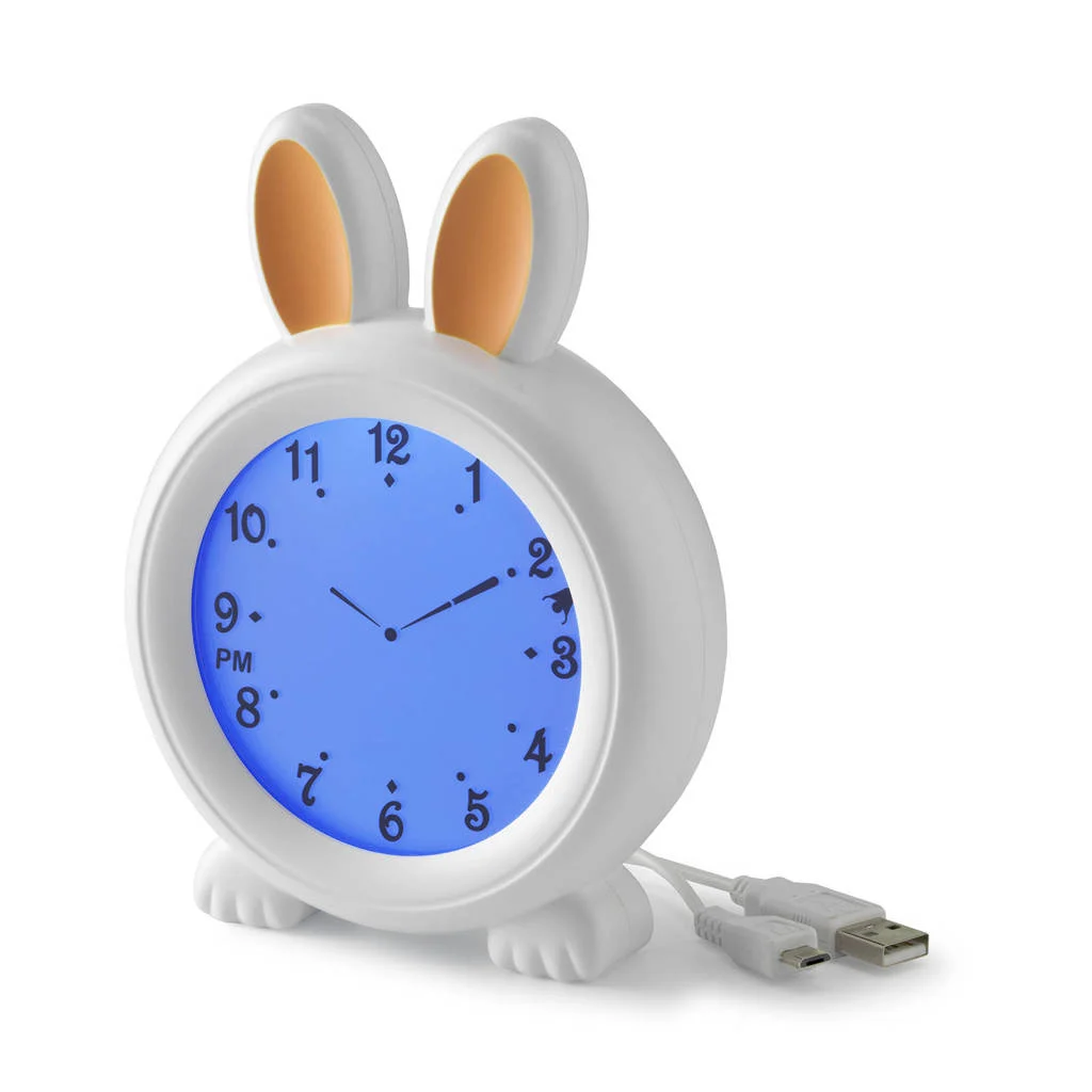 PRIMA slaapwekker!BC-100 Bunny- slaaptrainer, nachtlampje en wekker