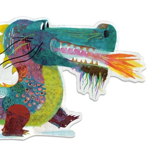 Djeco vloerpuzzel leon de draak (58st) DJ07170