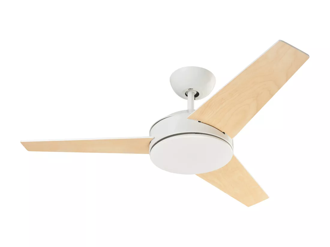 FORLIGHT Ventilateur du Plafond Windy Blanc