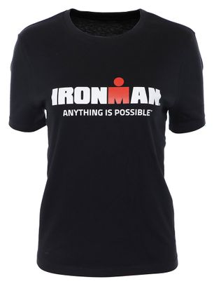 T-Shirt Manches Courtes Ironman Stella Ella Noir Femme