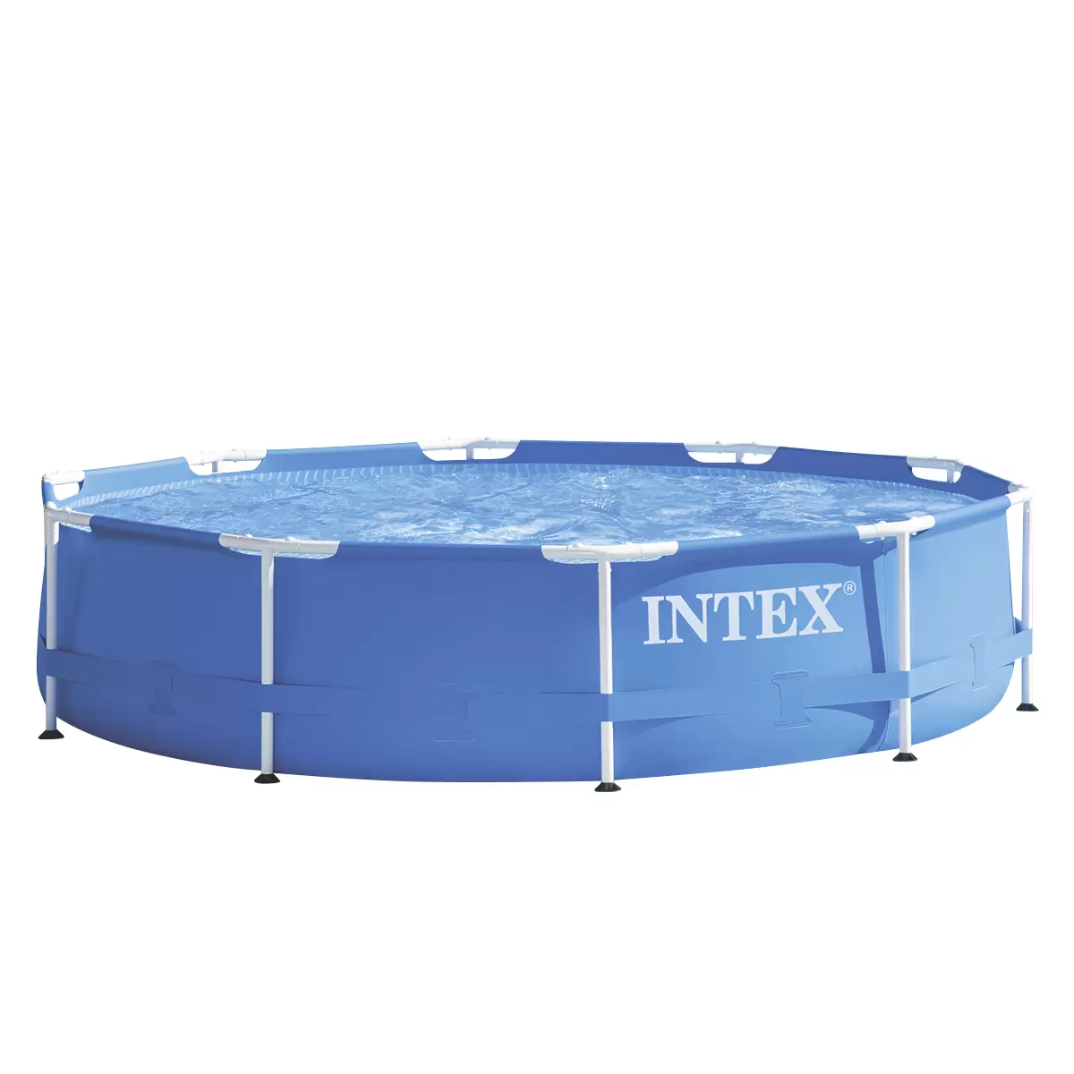 Metalframe Pool Intex Blau