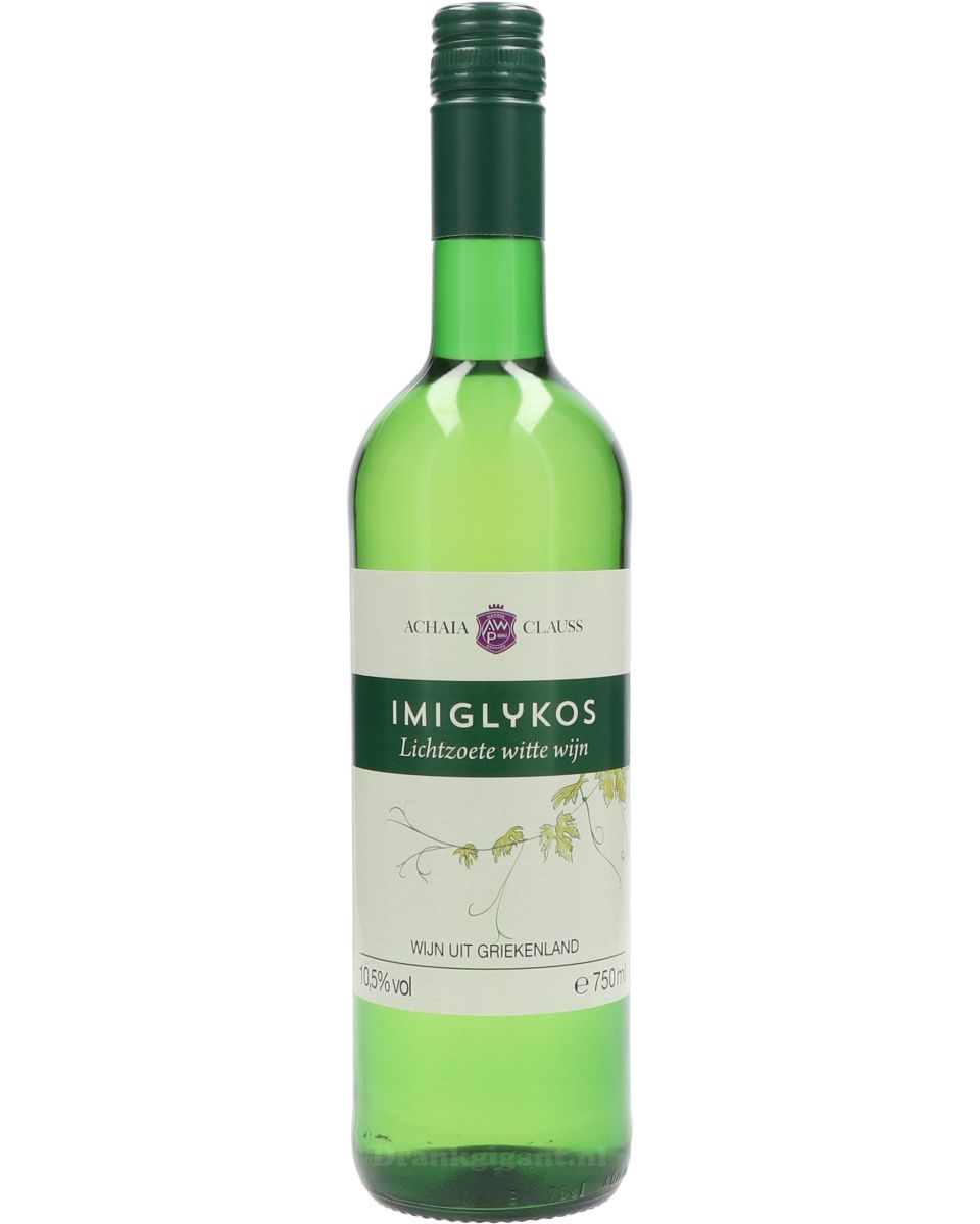 Achaia Imiglykos Lichtzoete Witte Wijn 75 cl