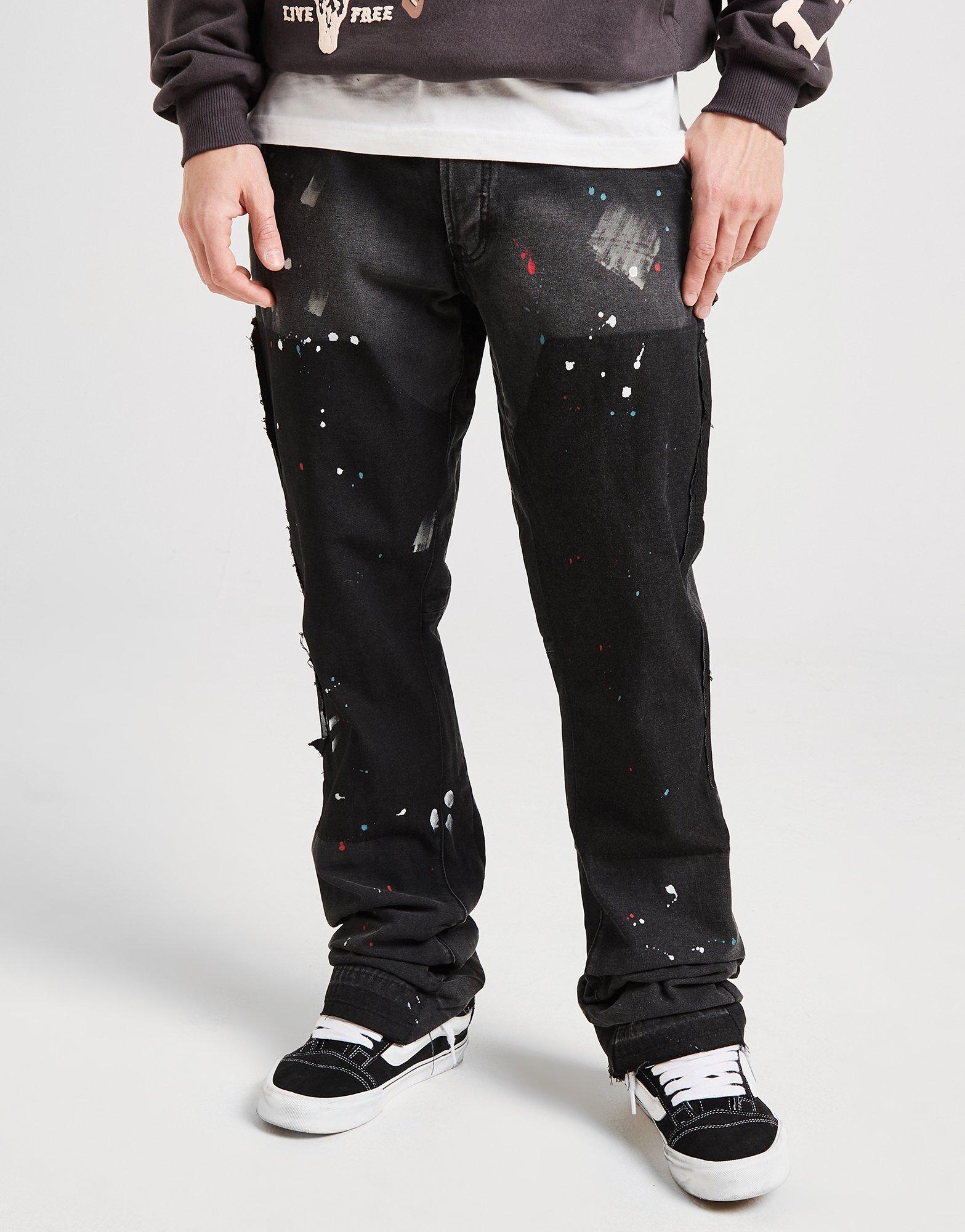 mnml Jean Denim Flare Homme
