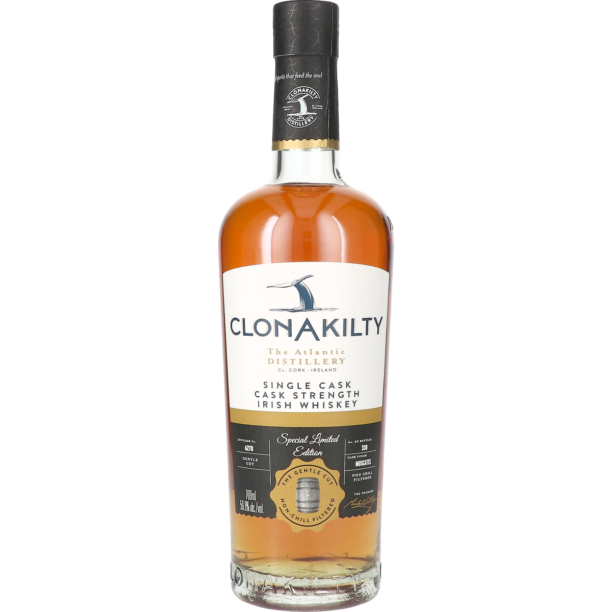 Clonakilty Single Cask Moscatel Cask Finish 70 cl