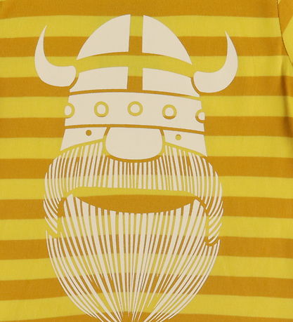 Danef? T-Shirt - Danebasic - Faded Yellow / Dk Yellow Erik