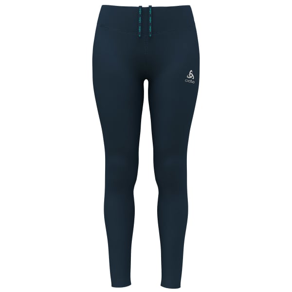 Collant running ODLO TIGHTS ESSENTIAL WARM BLUE WING TEAL