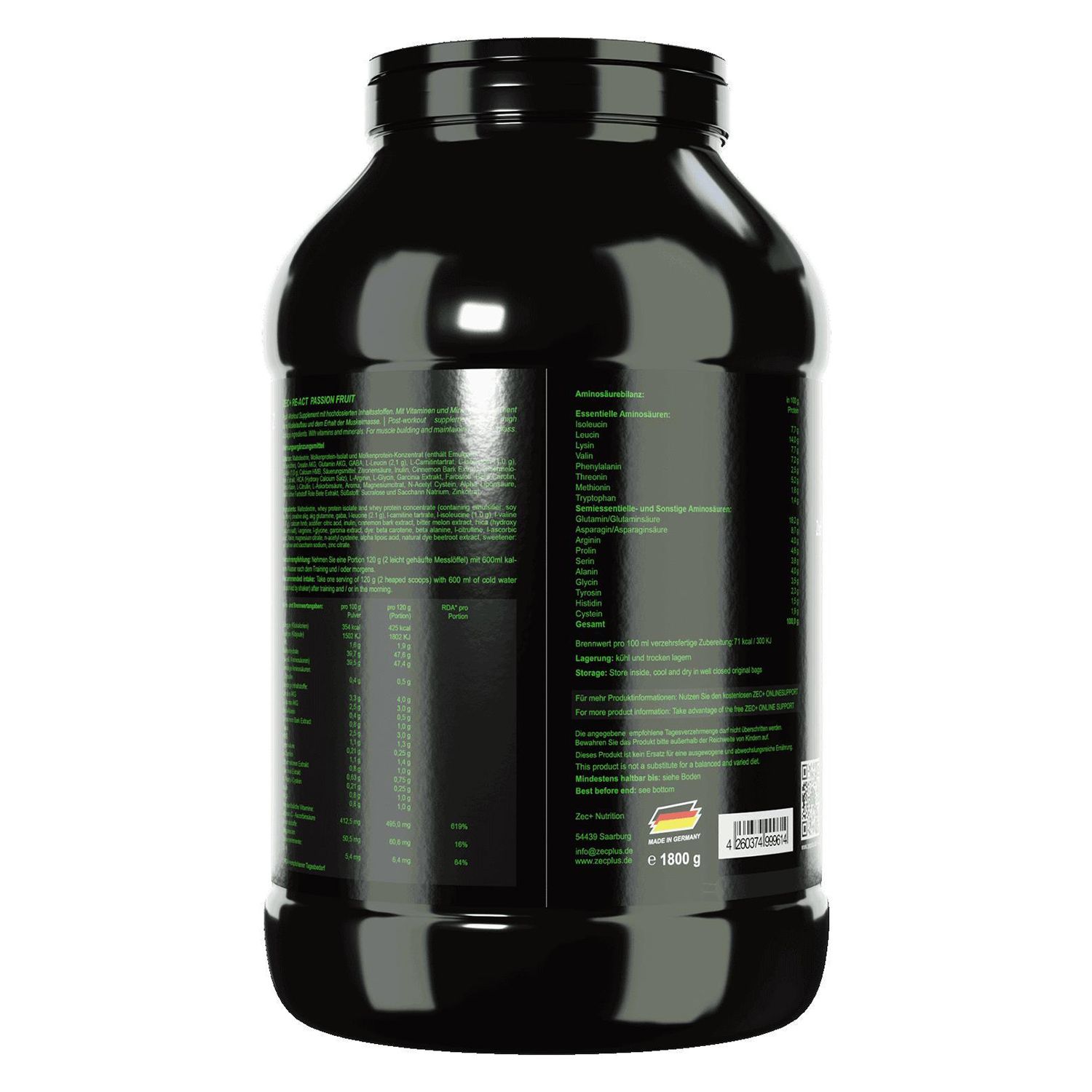 ZEC+ RE-ACT Post Workout Shake
