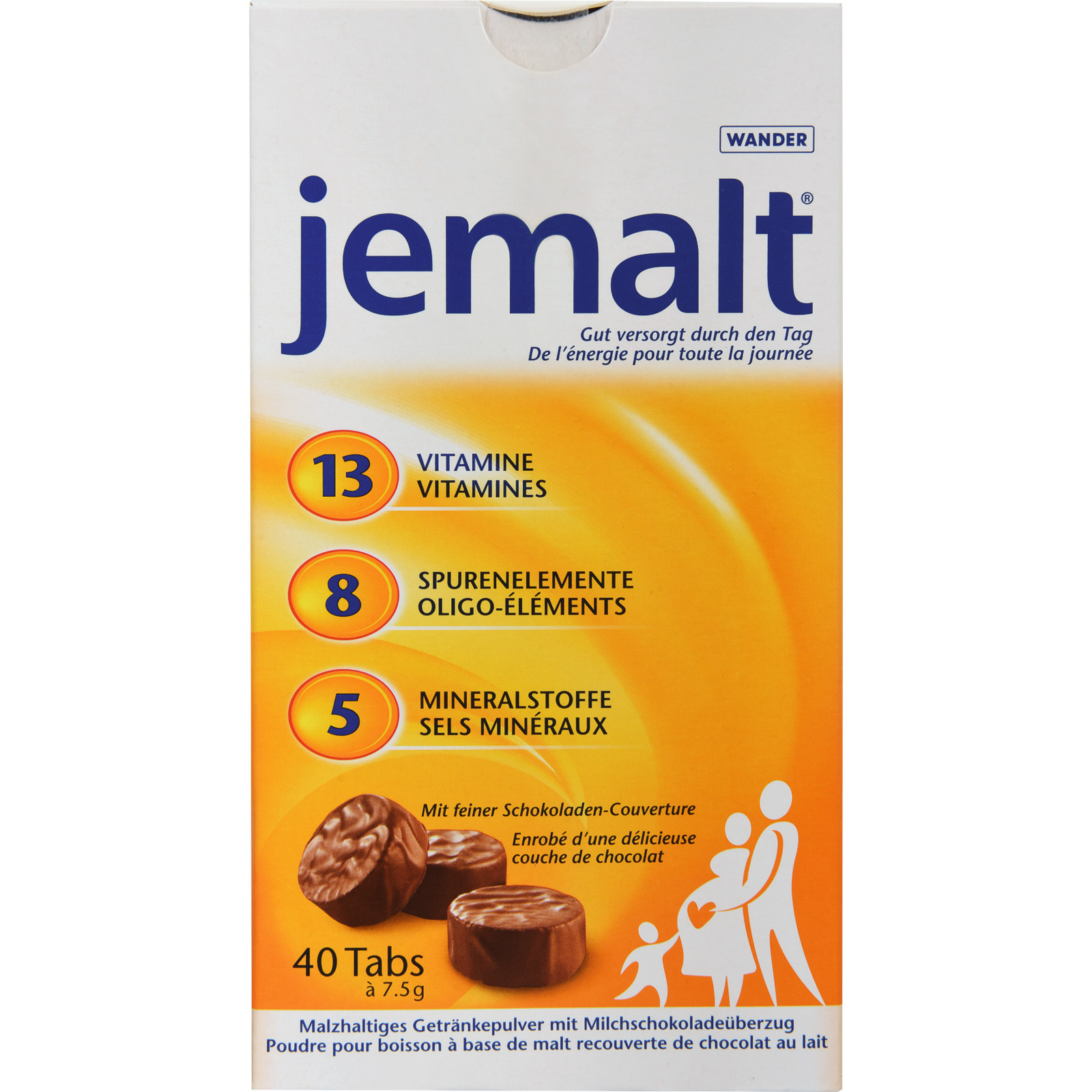 Jemalt 13+13 Tabs 40 x 7.5 g