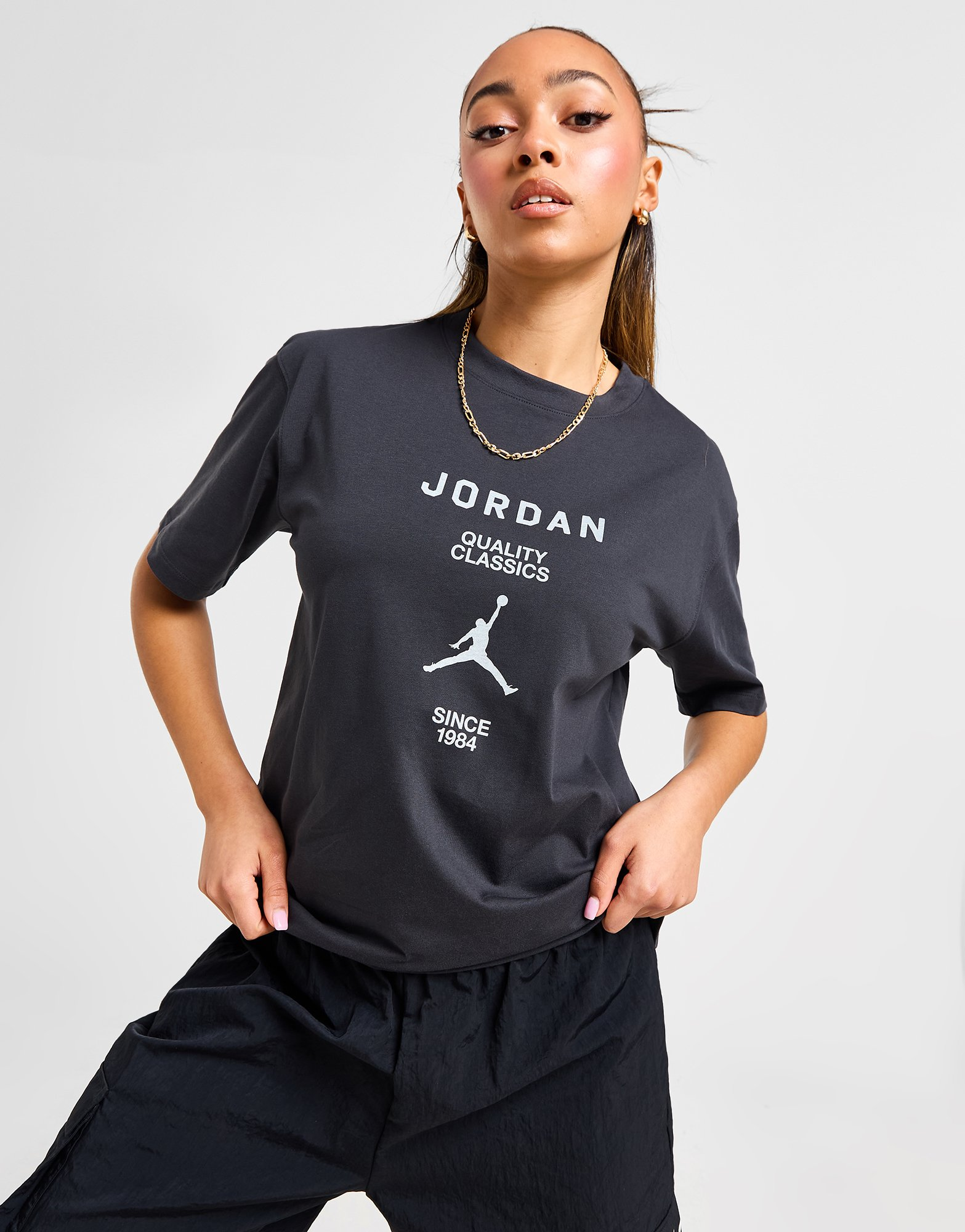 Jordan T-shirt Centre Logo Femme