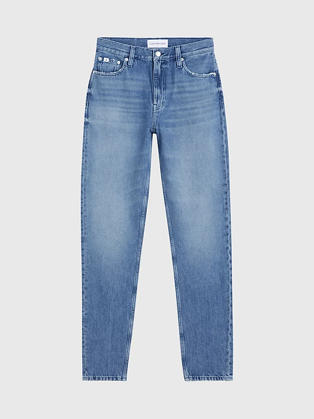 Calça jeans de mãe