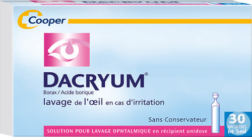 Cooper Dacryum Solution Pour Lavage Ophtalmique Unidoses 30x5ml