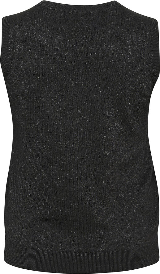 Kaffe Curve KCregitta Slipover Black metallic