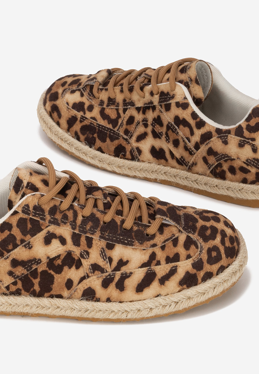 Baskets pour femme leopard Georgya