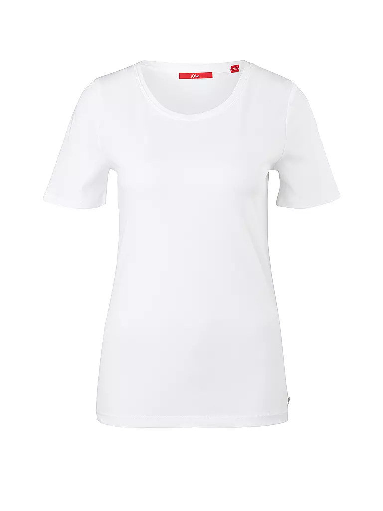 S.OLIVER T-Shirt  weiss