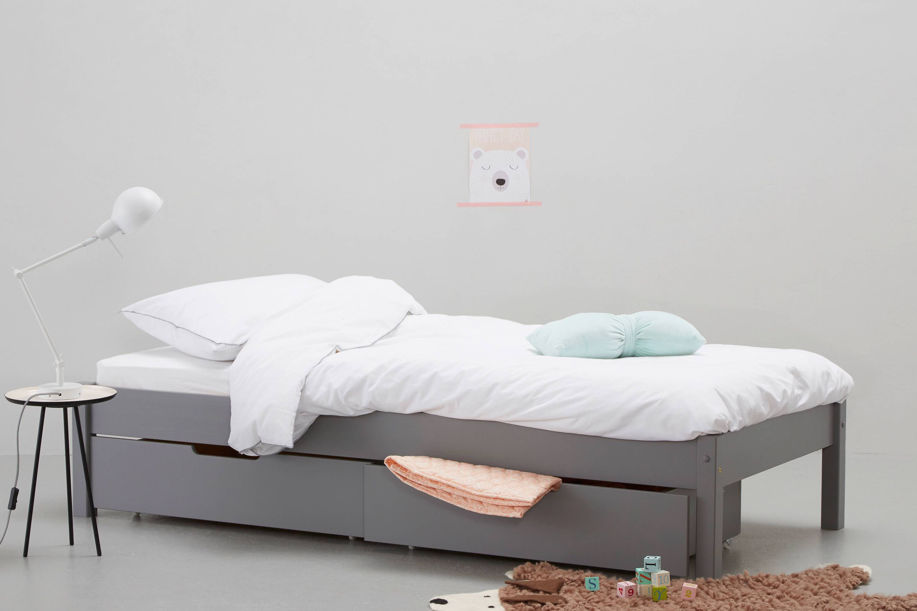NOUS Kids bed inclusief bedlade Charlie (90x200 cm)