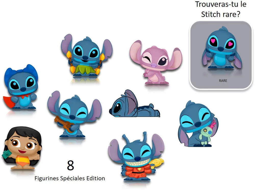 DOORABLES - STITCH COLLECTOR PACK - 8 FIGURINES EXCLUSIVES