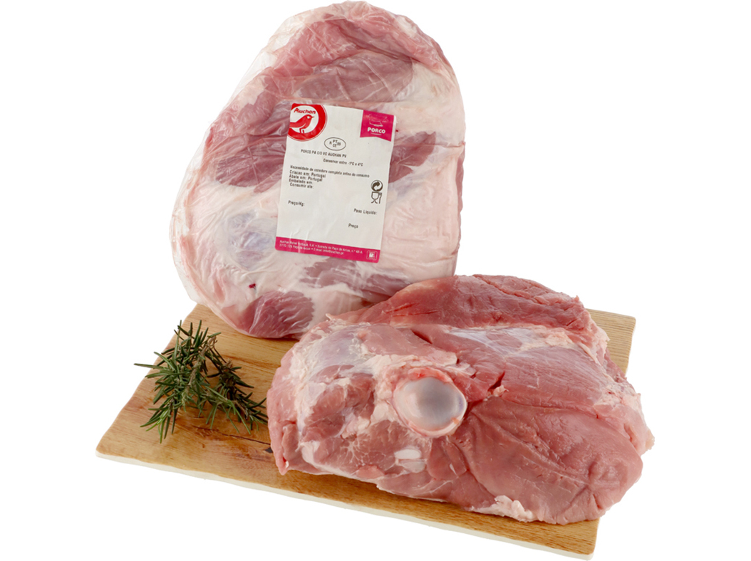 PÁ DE PORCO COM OSSO VACUO AUCHAN KG