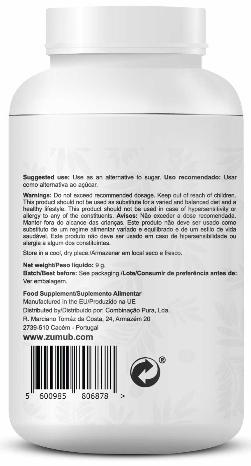 Zumub Green Stevia 150 comprimidos